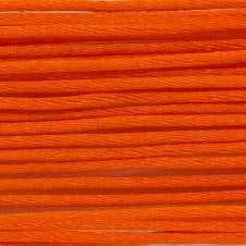 2mm Rattail Satin Cord - Orange - 5m