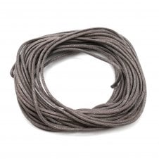 2mm Waxed Cotton Cord - Greige - 5m