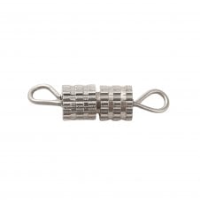 304 Stainless Steel Screw Clasp 16mm - Original Colour - 1pc