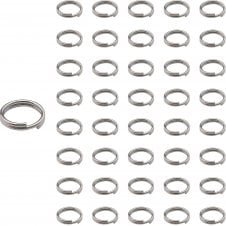 304 Stainless Steel Split Ring 5mm - Original Colour - 90pcs