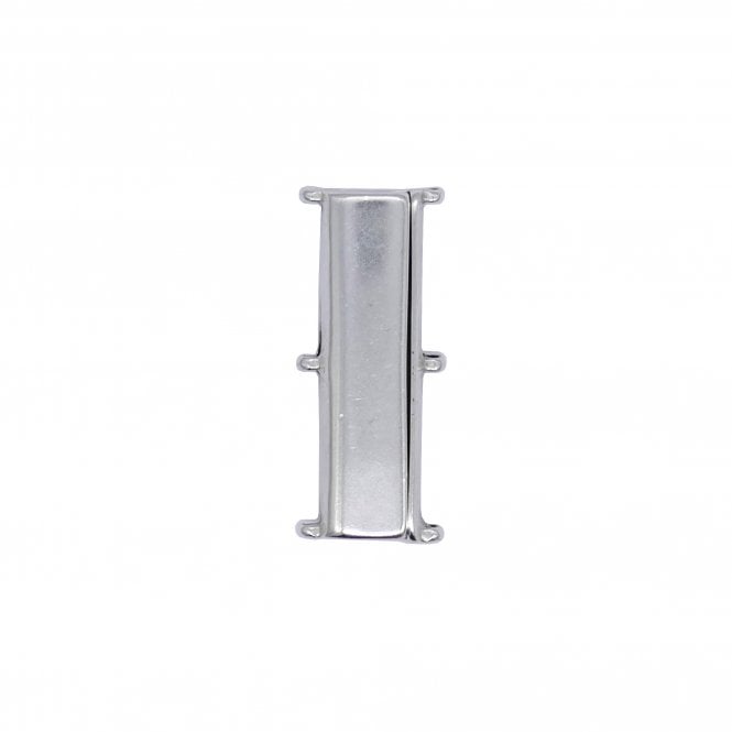 30x11mm Axos III Delica Magnetic Clasp - Antique Silver Plated - 1pcs