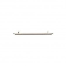 35mm Miyuki Slider Tube - Silver Plated - 2pc