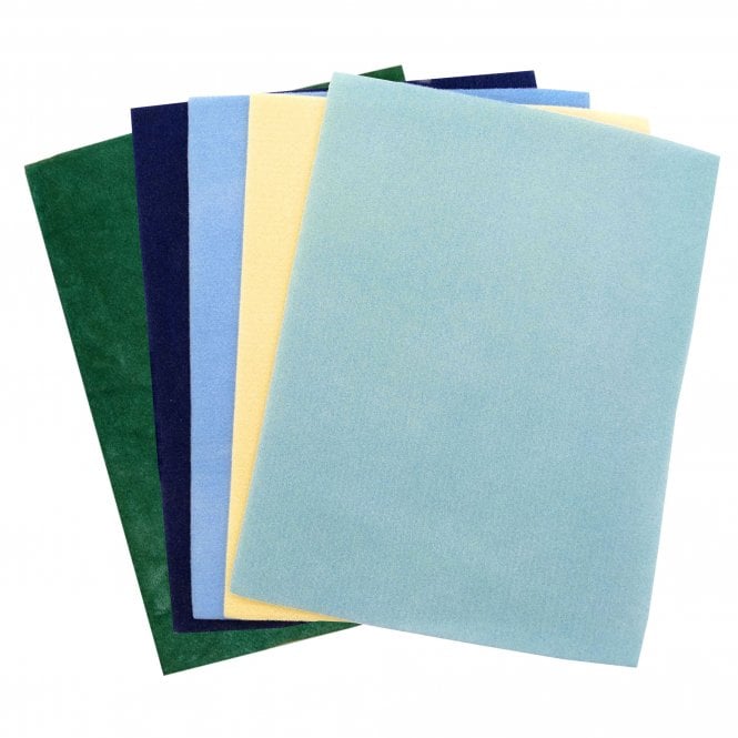35x28mm Micro Fibre Beading Mat (Assorted Colours) - 1pc