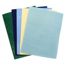 35x28mm Micro Fibre Beading Mat (Assorted Colours) - 1pc