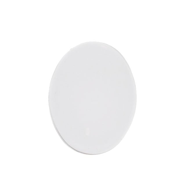 40x30mm Oval Glass Cabochon - Transparent - 2pk