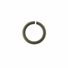 4mm Thin Jump Rings (0.7mm) - Antique Brass Plated - 200pk