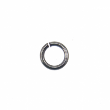 4mm Thin Jump Rings (0.7mm) - Black Plated - 200pk
