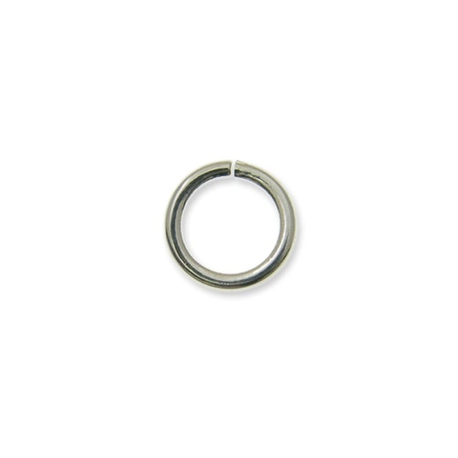 4mm Thin Jump Rings (0.7mm) - Silver Plated - 200pk