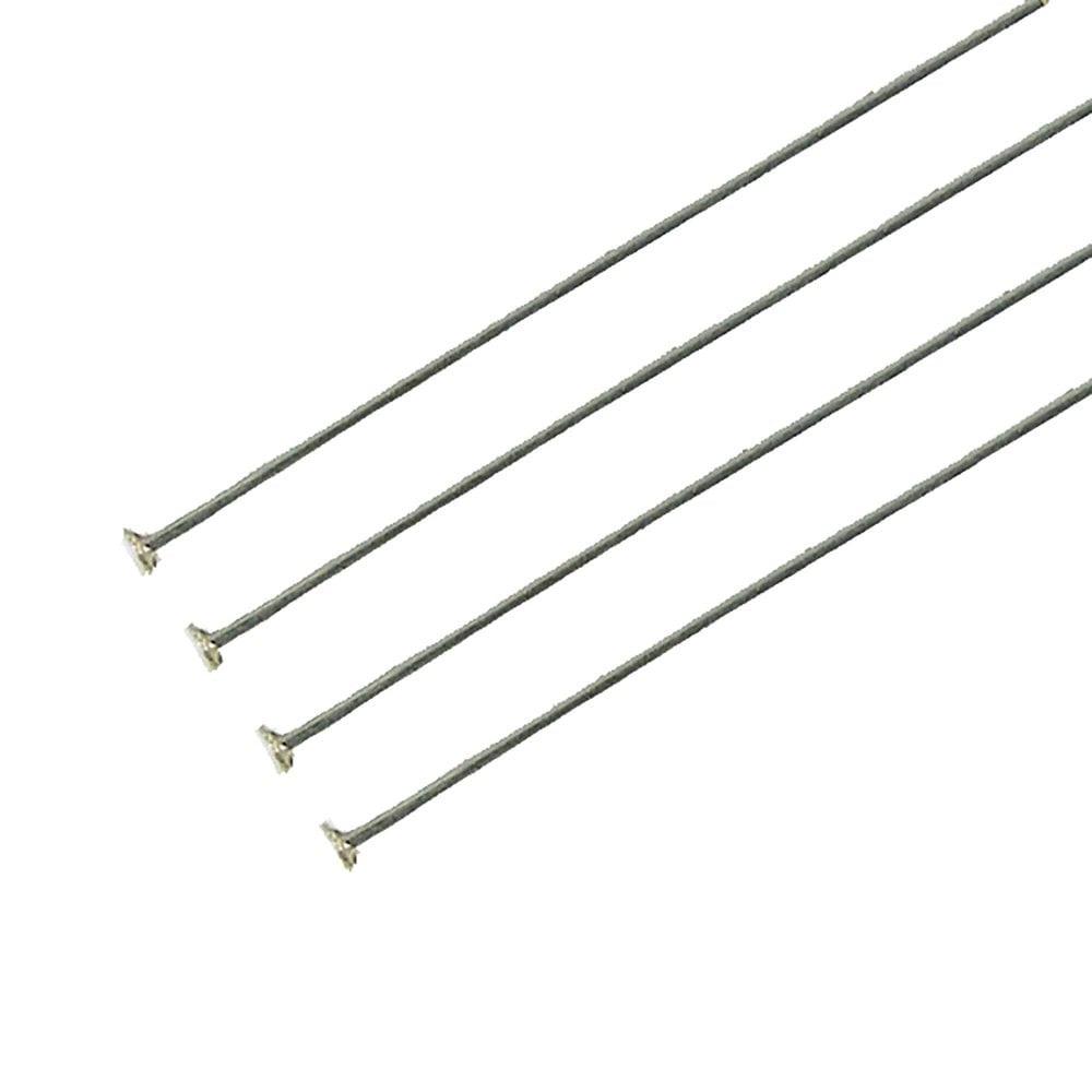 thumbnail image 2 of 1000x 304 Stainless Steel Ball Head Pins – 23 Gauge, 1 Inch, Smooth Drilled Findings 2 of 6