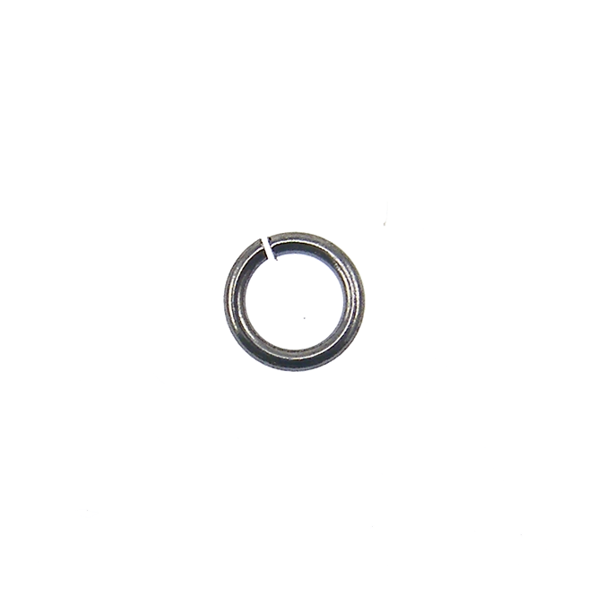 5mm Thin Jump Rings (0.7mm) - Black Plated - 200pk