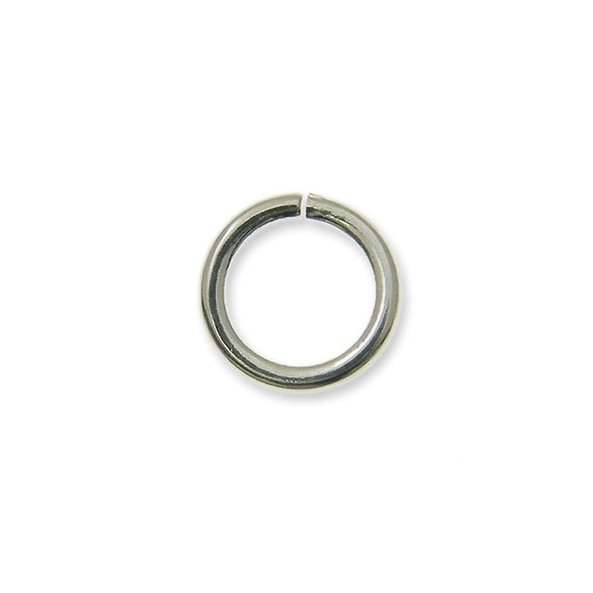 5mm Thin Jump Rings (0.7mm) - Silver Plated - 200pk