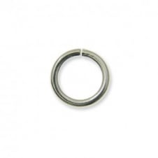 5mm Thin Jump Rings (0.7mm) - Silver Plated - 200pk