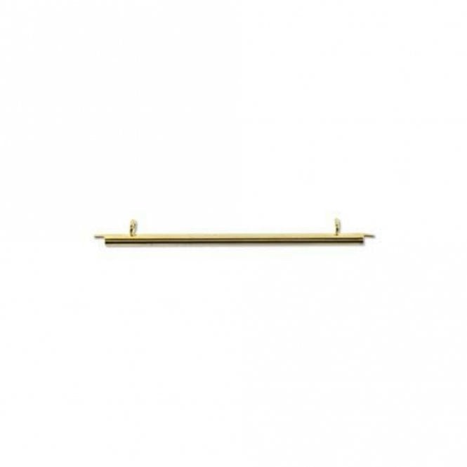 60mm  Slider Tube - Gold Plated - 2pc