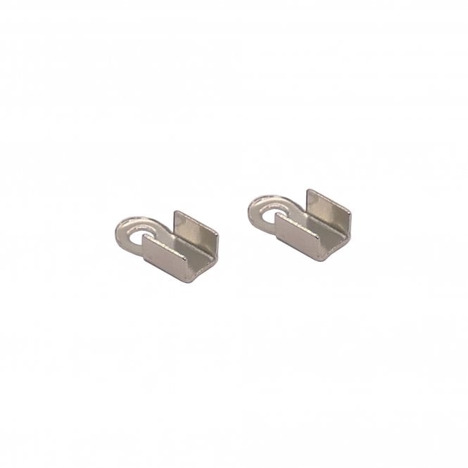 6x3mm Box Closer - Silver Tone - 20pcs
