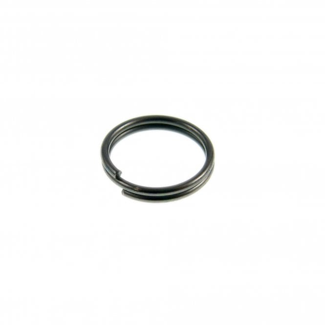 7mm Double Loop Split Ring Findings - Black Plated - 30pcs