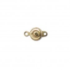 8mm Ball & Socket Clasp -  Gold Plated - 1pc