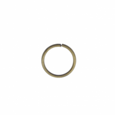 8mm Jump Rings (1mm) - Antique Brass Plated - 200pk