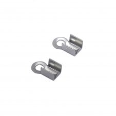 8x4mm Cord End Box Closer - Stainless Steel - 20pcs