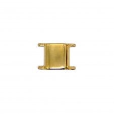 9x17mm Axos II Delica Magnetic Clasp - 24K Gold Plated - 1pcs