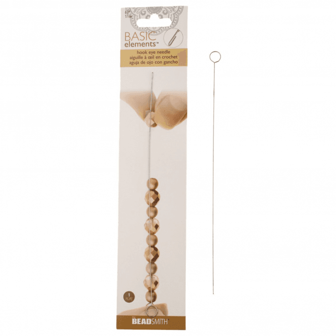  17cm/0.6mm Hook Eye Needle - 1 Needle Pack