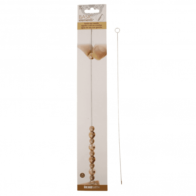  25cm/0.6mm Hook Eye Needle - 1 Needle Pack