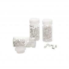 Beadsmith 2mm Tube Crimp in Bottle (1.5mm inner) - Silver Plated - 100pcs