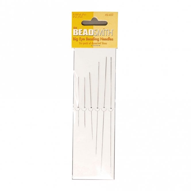  Big/Collapsible Eye Needles - Set Of 6 Needles in 4 Sizes