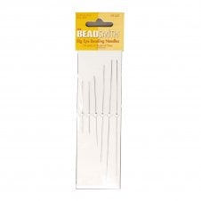 Beadsmith Big/Collapsible Eye Needles - Set Of 6 Needles in 4 Sizes