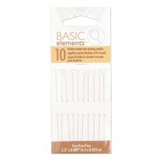 Beadsmith Flexible Twisted Wire Beading Needles - Fine - 10 Needle pk