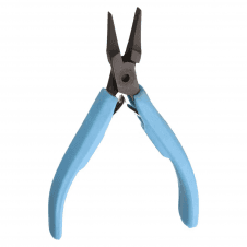 Beadsmith Jewellery Elements Flat Nose Pliers - Blue Handle