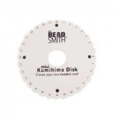 Beadsmith Kumihimo 4.25inch Round Braiding Disk - Plus Downloadable Instructions