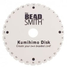 Beadsmith Kumihimo 6 inch Round Braiding Disk - Plus Downloadable Instructions