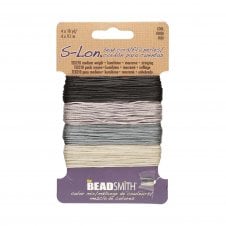 Beadsmith S-Lon Bead Cord Tex210 - Cool - 36m