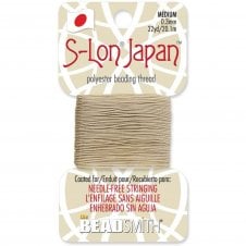 Beadsmith S-Lon Cord Japan 0.3mm - Khaki - 20m