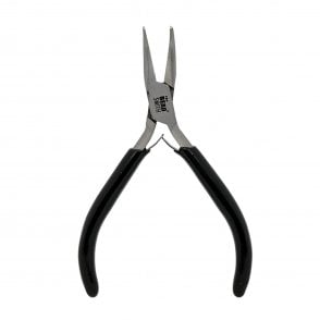 Beadsmith Super-Fine Bent Nose Pliers - Black Handle