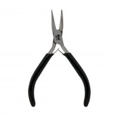Beadsmith Super-Fine Bent Nose Pliers - Black Handle