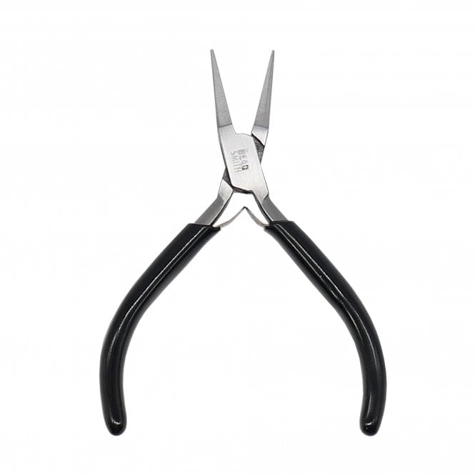  Super-Fine Flat Nose Pliers - Black Handle