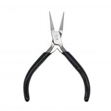 Beadsmith Super-Fine Flat Nose Pliers - Black Handle
