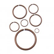 Antique Copper Plated Jump Rings
