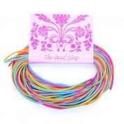 Kumihimo - 1mm Rattail Colour Mix