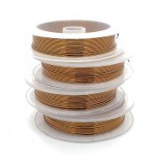 Jewellery Wire Non-Tarnish - Antique Bronze