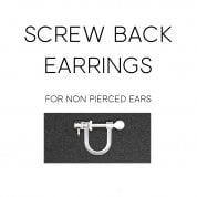 Screw On Earring Backs