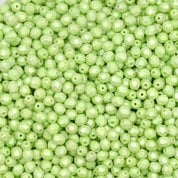 4mm Czech Faceted Round Beads