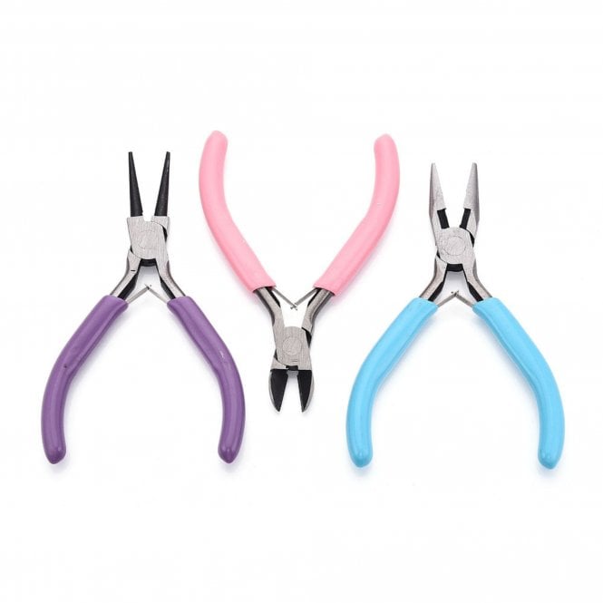 Economy 3 Piece Plier Set - Mix Colours