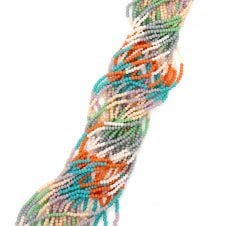 Faceted Glass Rondelle Ombre Beads 3x2.5mm - Soft Pastels 