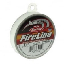 FireLine Beading Thread 8lb - Crystal Clear 0.17mm (.007in) - 45m