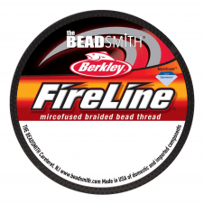FireLine Beading Thread 8lb - Smoke 0.15mm (.007in) - 45m