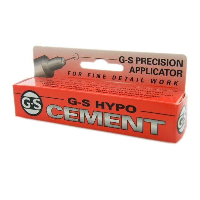 G-S Hypo Cement Glue - 9ml - Includes Precision Applicator