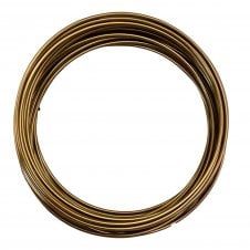 Jewellery Wire 0.6mm (22ga) Non-Tarnish - Antique Bronze - 10m