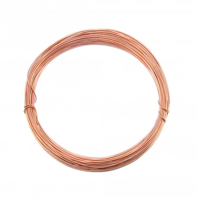 Jewellery Wire 0.8mm (20ga) Non-Tarnish - Copper - 6m